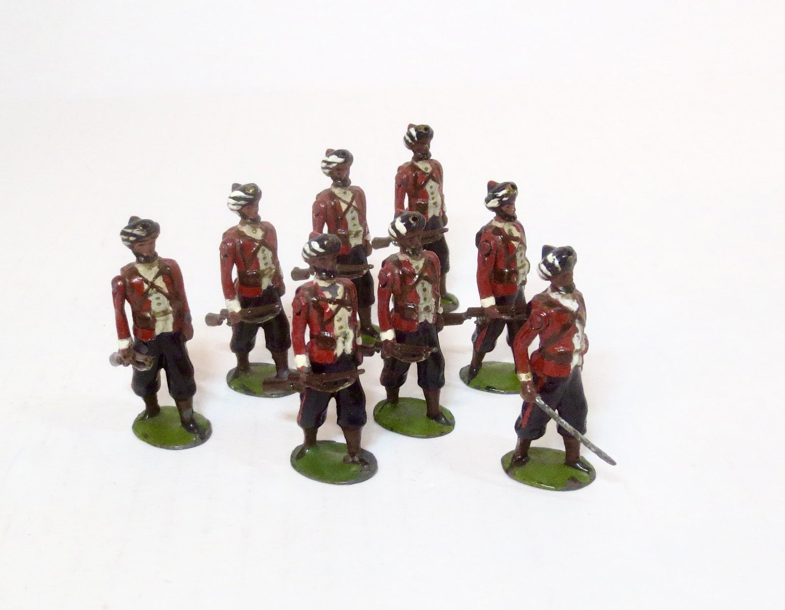 Britains 1st Madras Native Infantry Oval Base (1 of 1)
