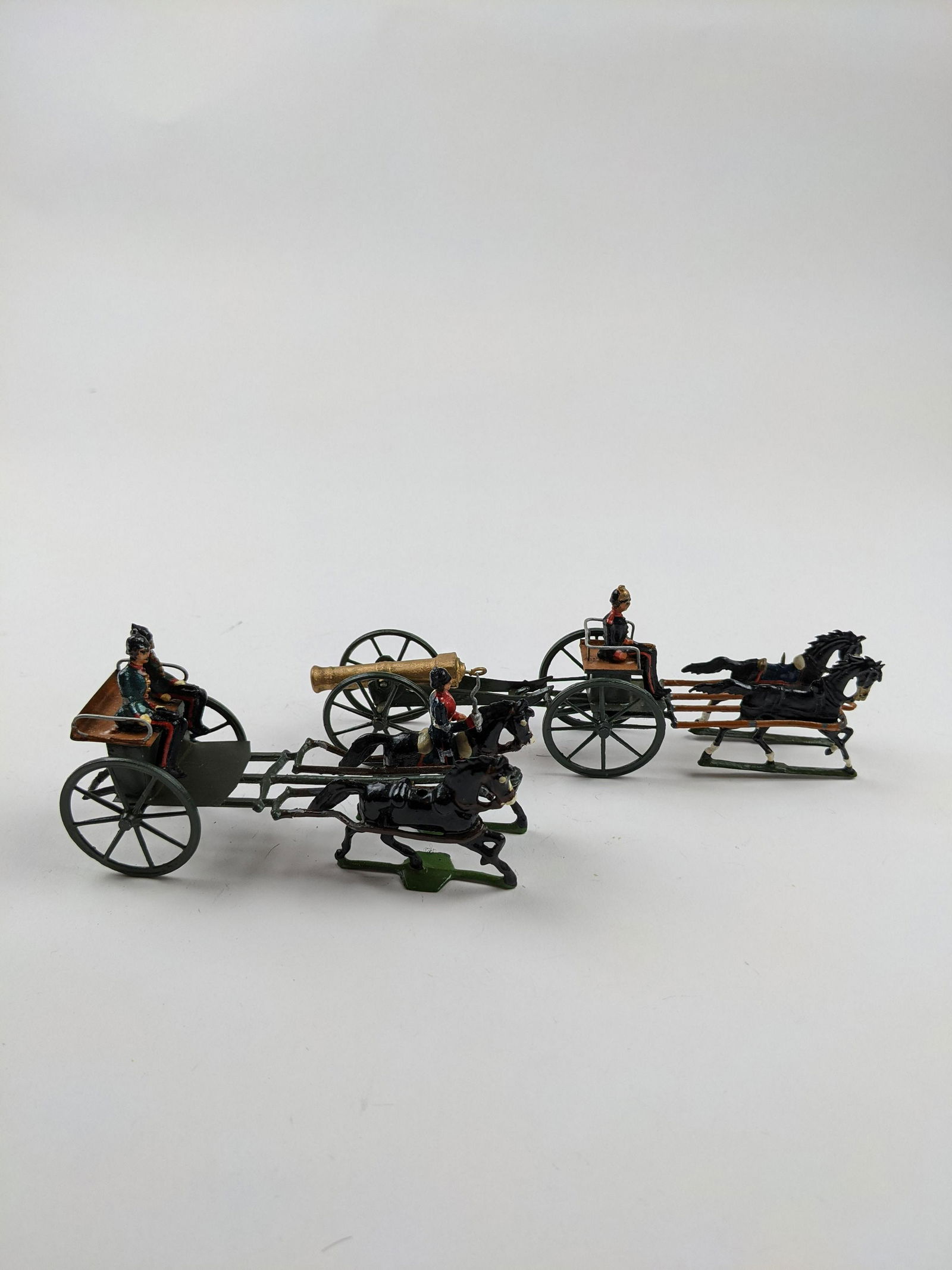 German Made Semi Round Caisson and Cannon (1 of 1)