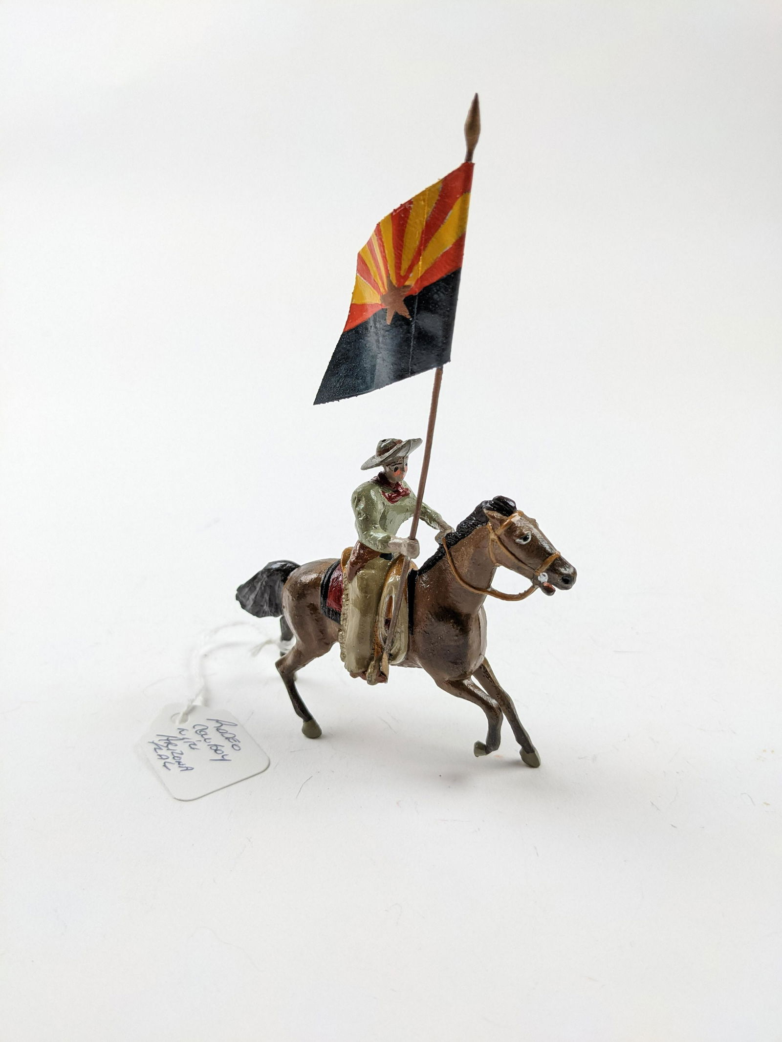 O'Brien Special Paint Mounted Cowboy With Arizona (1 of 1)