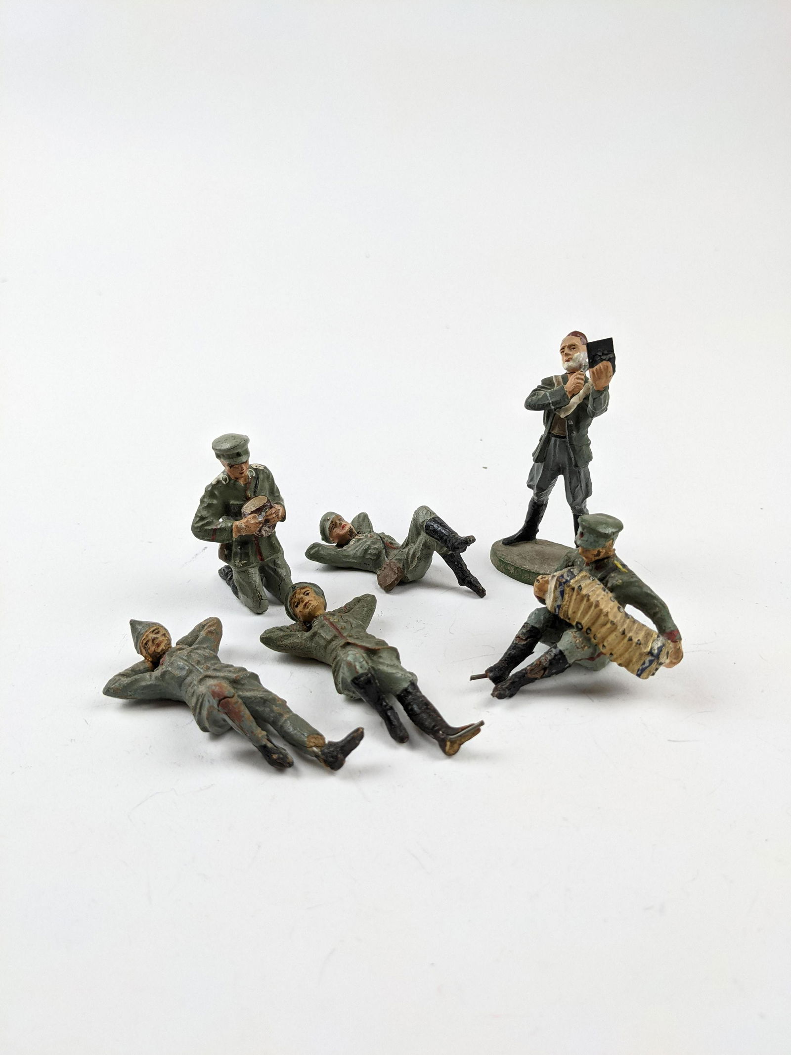 Elastolin 7cm German Bivouac Scene (1 of 1)