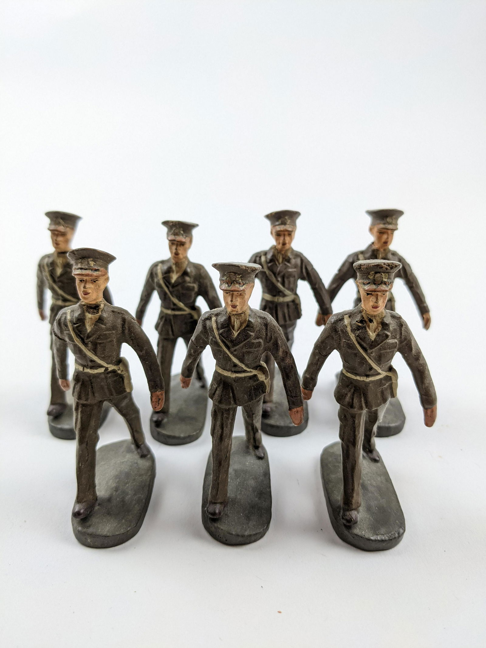 Elastolin 7cm U.S. Officers Marching (1 of 1)