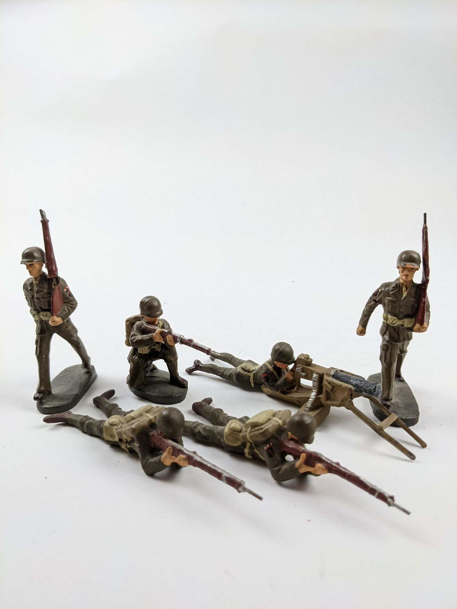 Elastolin 7cm U.S. Firing & Marching (1 of 1)