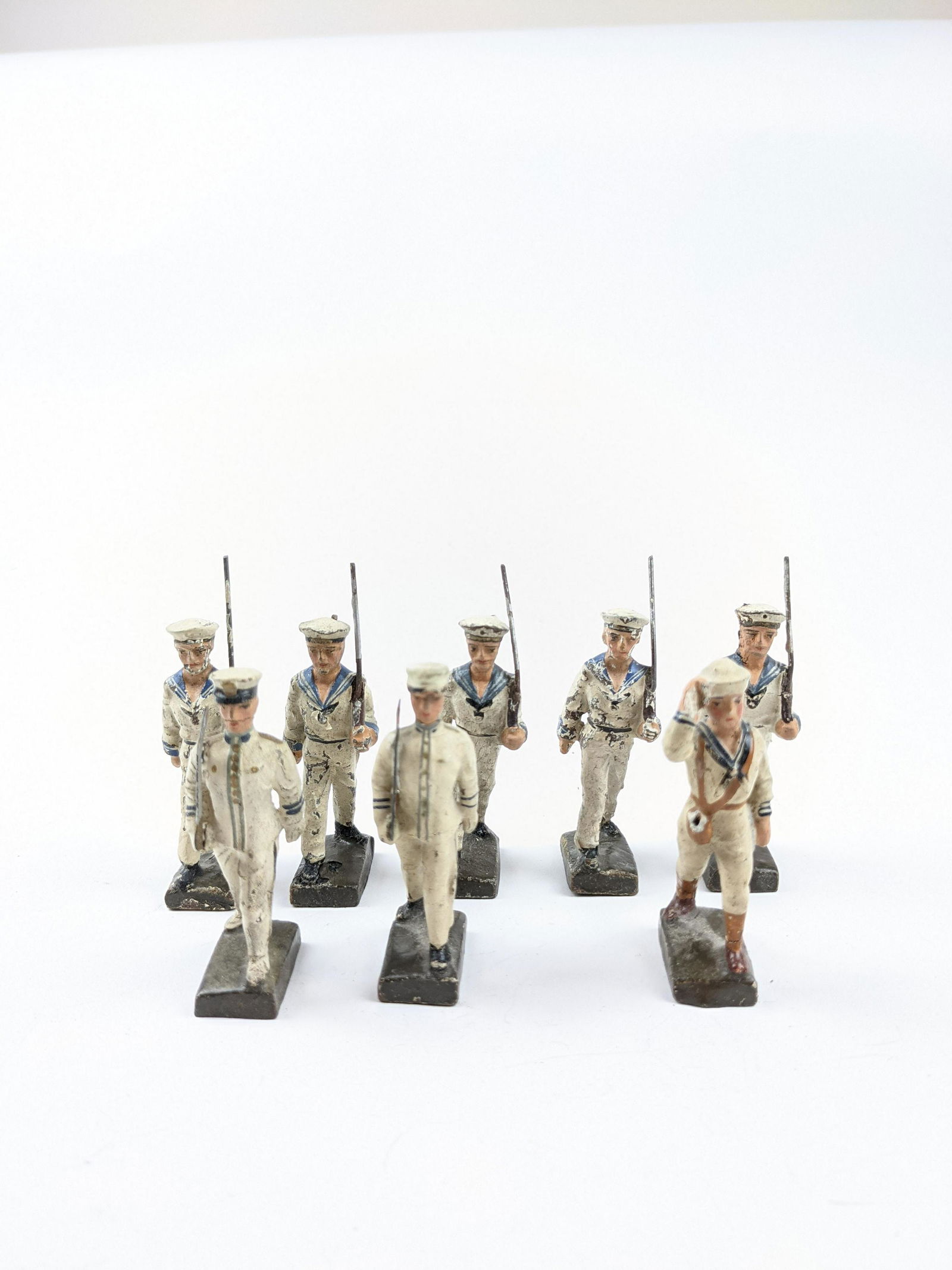 Lineol 6.5cm Sailors In White (1 of 1)