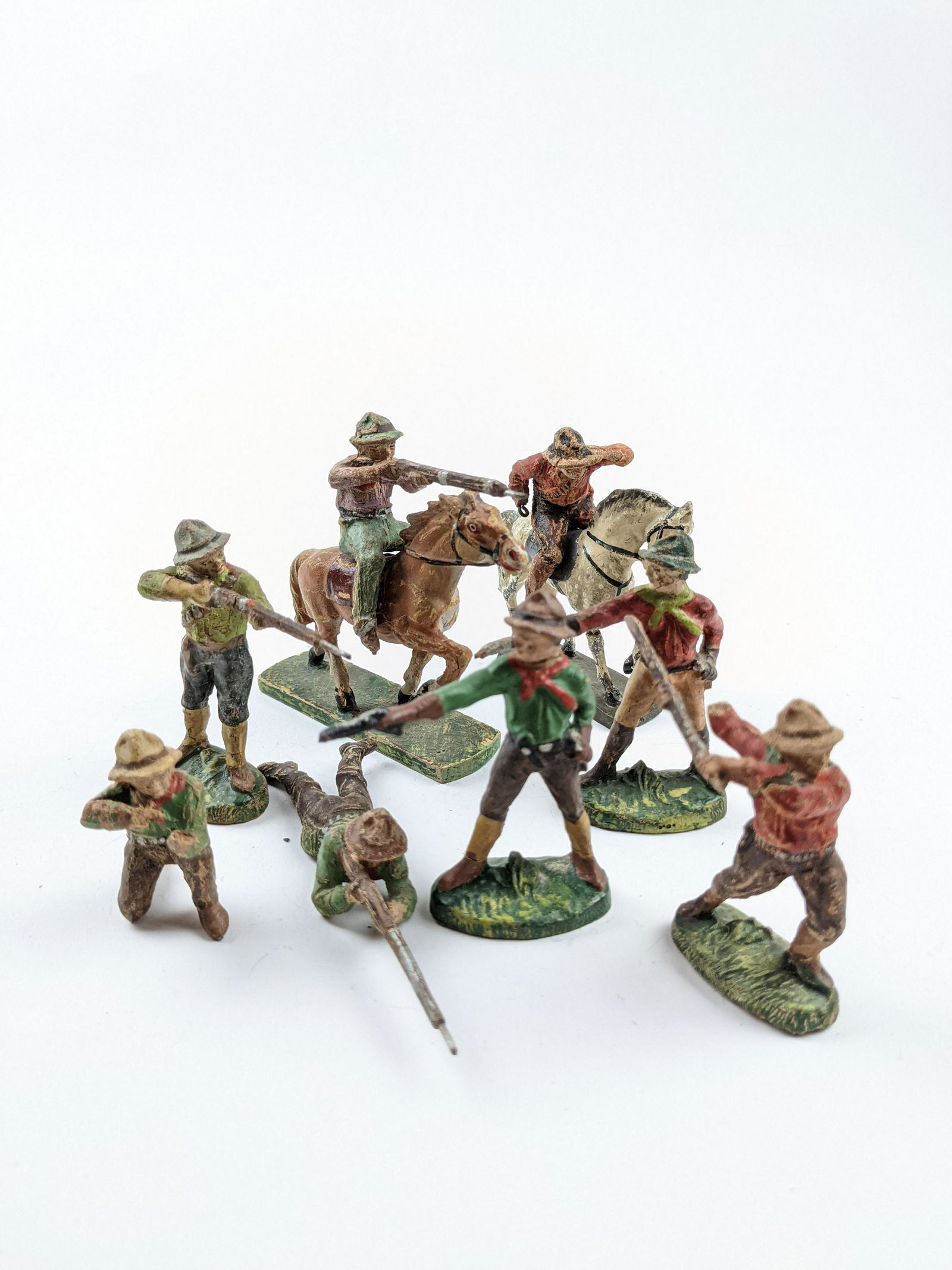 Elastolin Cowboys Early Group (1 of 1)