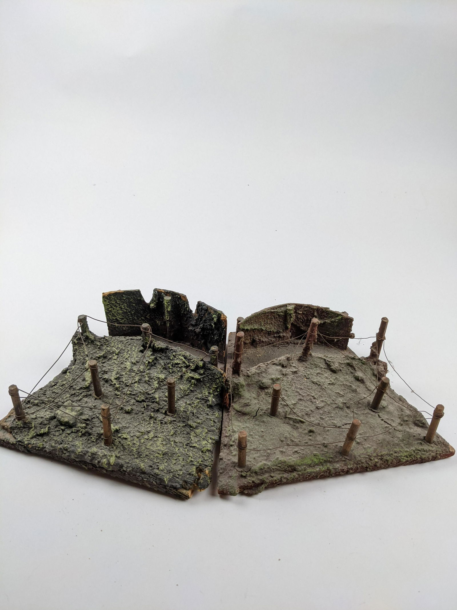 Elastolin Trenches With Barb Wire (1 of 1)