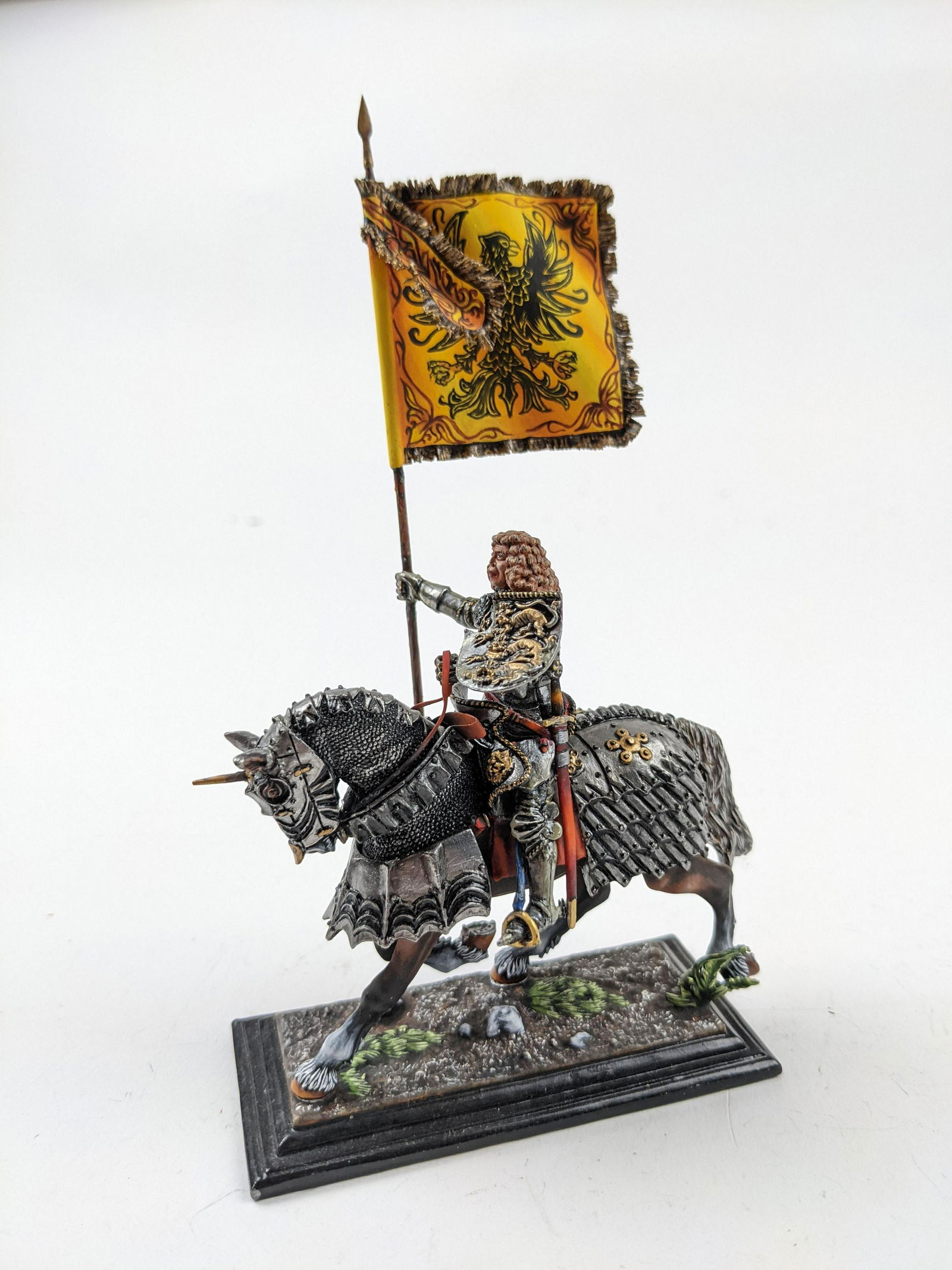 Russian Made Medieval Mounted Figure (1 of 1)