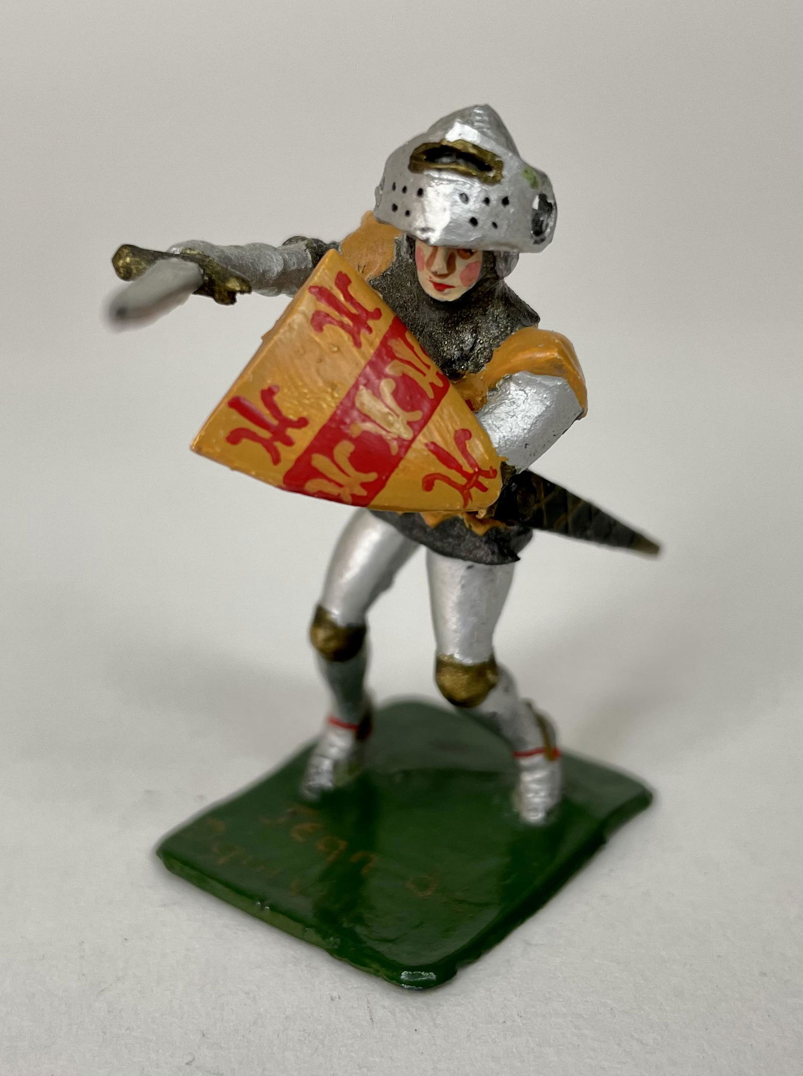 Courtenay #4 Jean de Damville: With moveable visor. 1 piece. Condition Excellent.