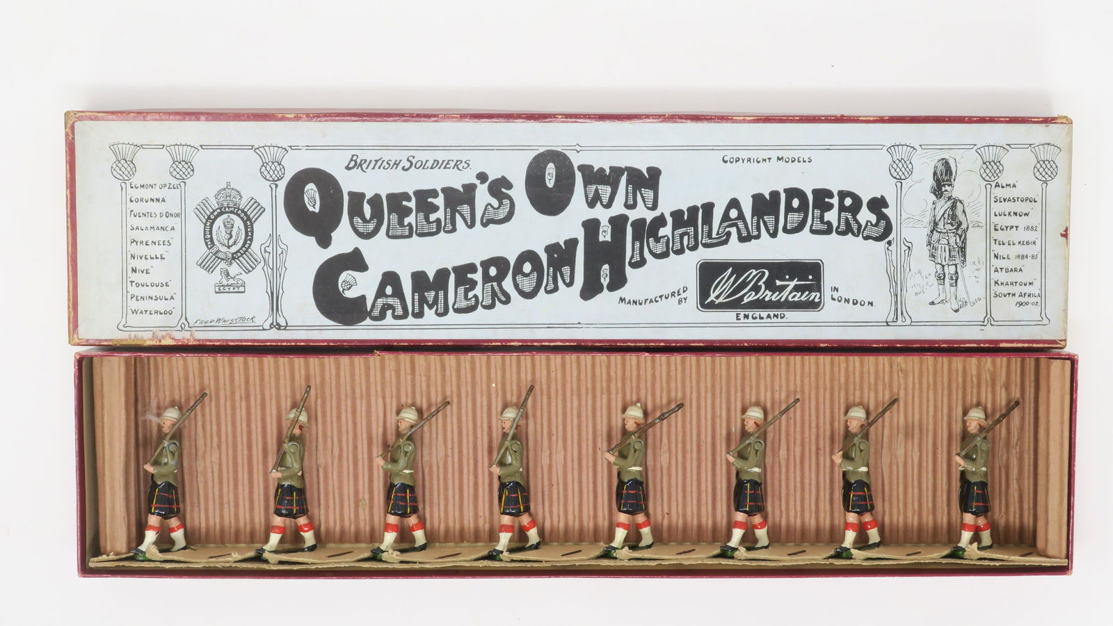 Britains Set #114 Cameron Highlanders (1 of 1)