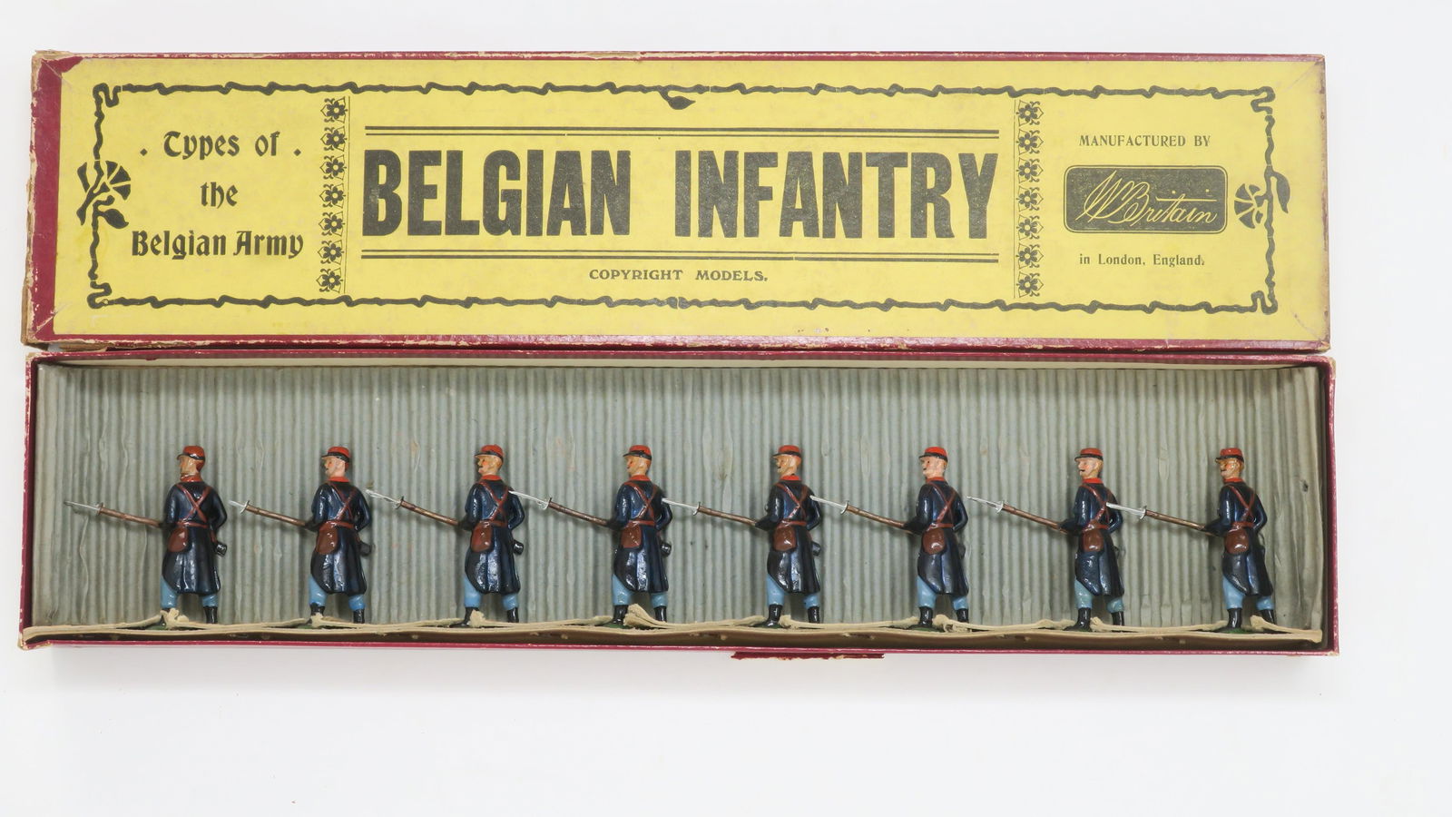 Britains Set #189 Belgian Infantry Standing (1 of 1)