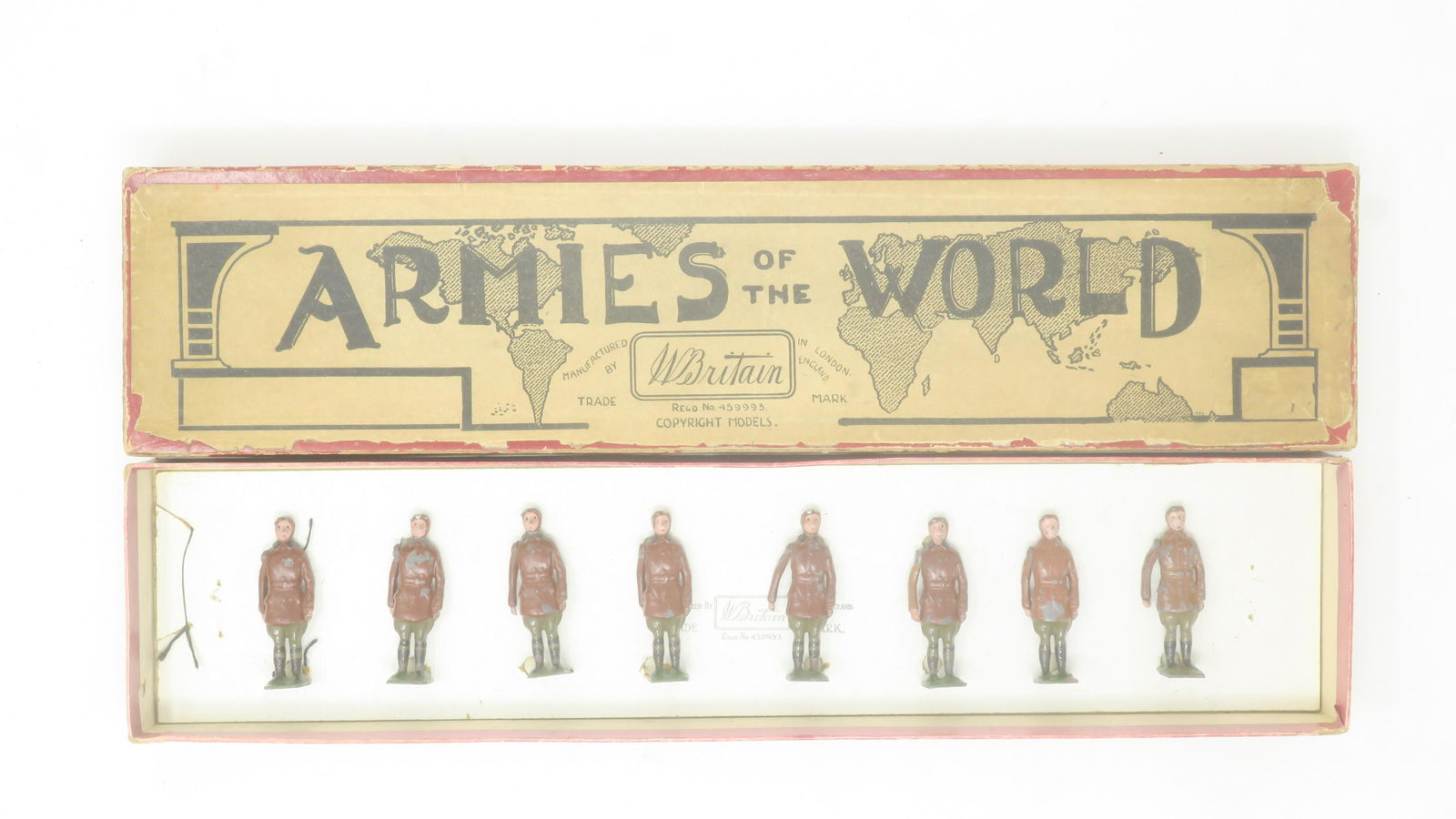 Britains Set #332 US Aviation in Brown Flying (1 of 1)