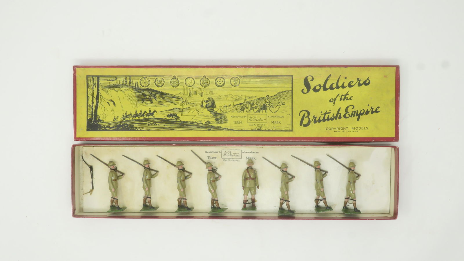 Britains Set #1294 British Infantry in Tropical (1 of 1)