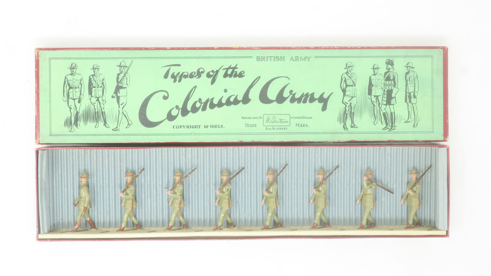 Britains Set #1542 New Zealand Infantry (1 of 1)