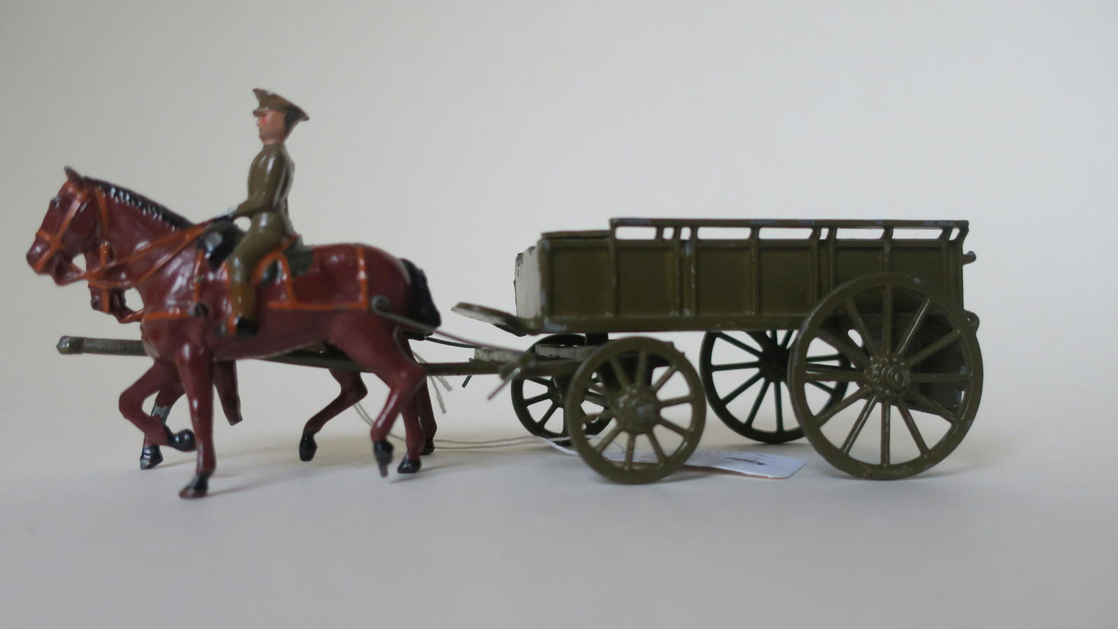 Britains Set #1460 RASC Service Dress Wagon (1 of 1)