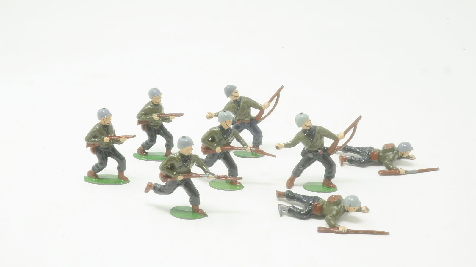 Charbens GIs in Action, Assorted Positions, (1 of 1)