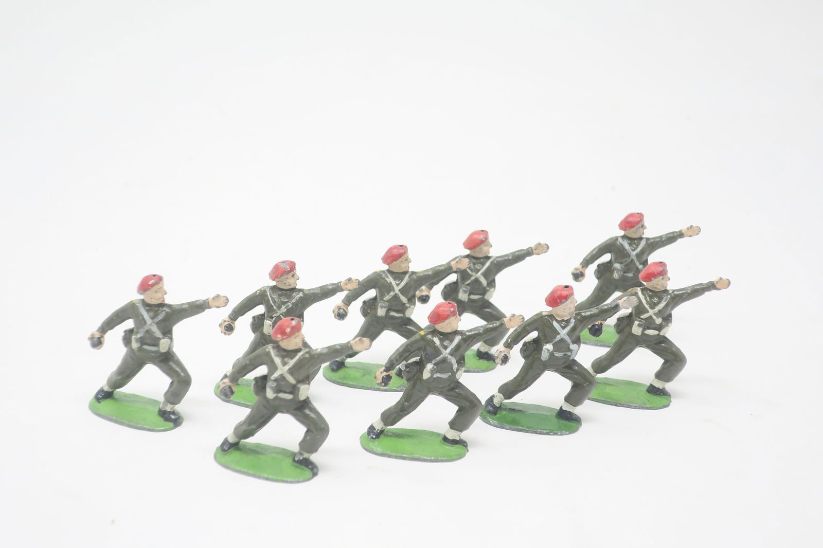 Charbens Paratroopers Throwing Grenades (1958) (1 of 1)