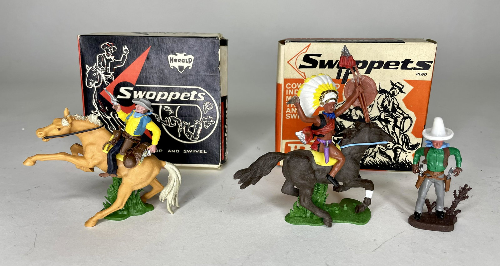 Britains Herald Swoppets Cowboys and Indians (1 of 1)