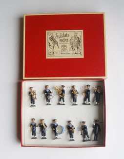 Mignot French Naval Band- ìMusique Marins Bleusî: in Original Box Untied. Post War .
