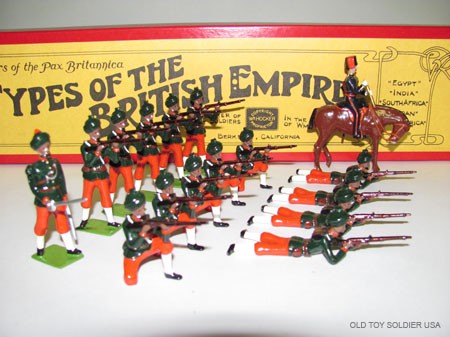 Wm. Hocker Duke of Connaught's Own Balughis,: No 23/41, 16 pcs. , NM/M figures, United, Box taped.