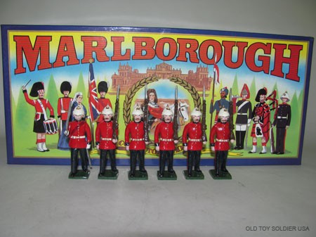 Marlborough: D32 British Infantry: Soldiers Marching 6 pcs. Mint.