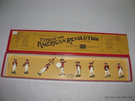 Wm. Hocker: Types of American Revolution: Brunswick Jaeger Infantry, 176/2, MIB, Tied, 8 pcs.,