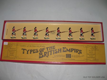 Wm. Hocker: Soldiers of the Imperial Armies, : 42nd Highlanders 1854, 241/29, MIB, Tied,8 pcs.