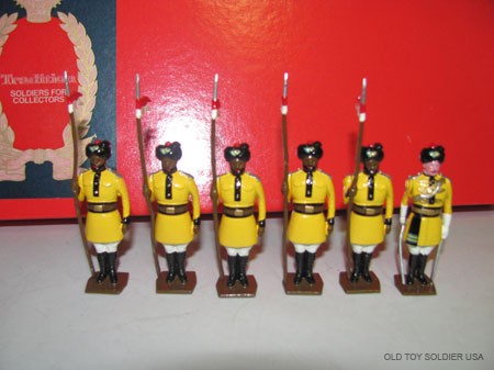 Tradition: 1st Duke of York's own Bengal Lancers: Skinners Horse, 1901, (some bent lances) 6 pcs.