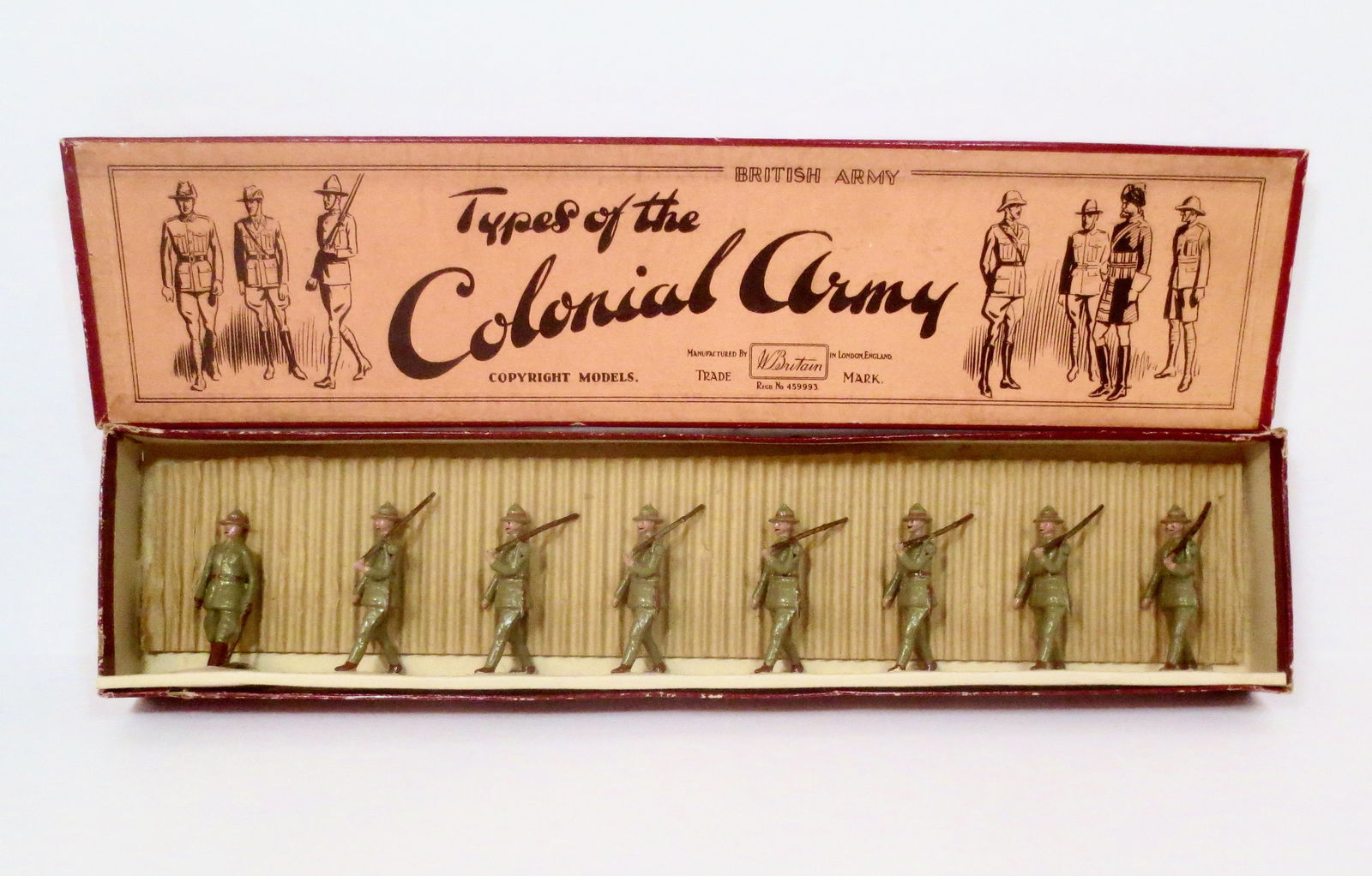 Britains #1542 New Zealand Infantry (1 of 1)