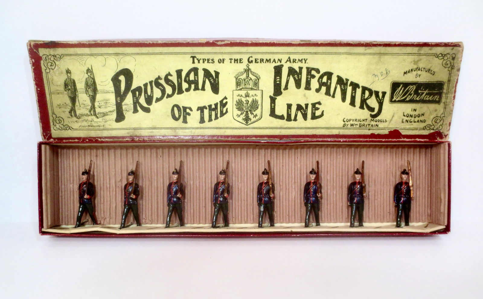 Britains #154 Prussian Infantry (1 of 1)