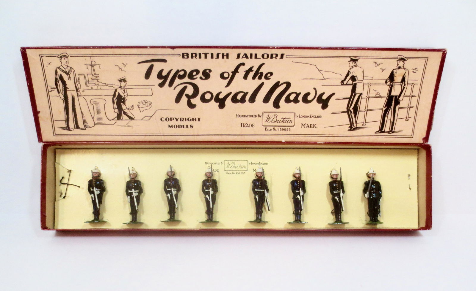 Britains #1610 Royal Marines at the Present (1 of 1)