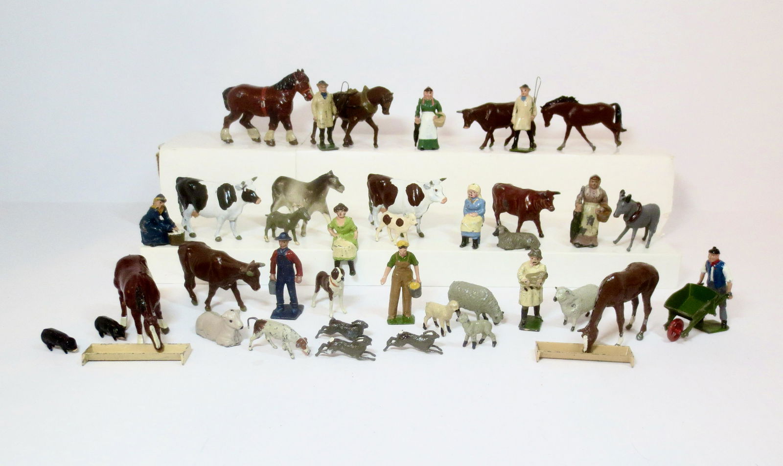 Large Assortment of Farm Figures (1 of 1)