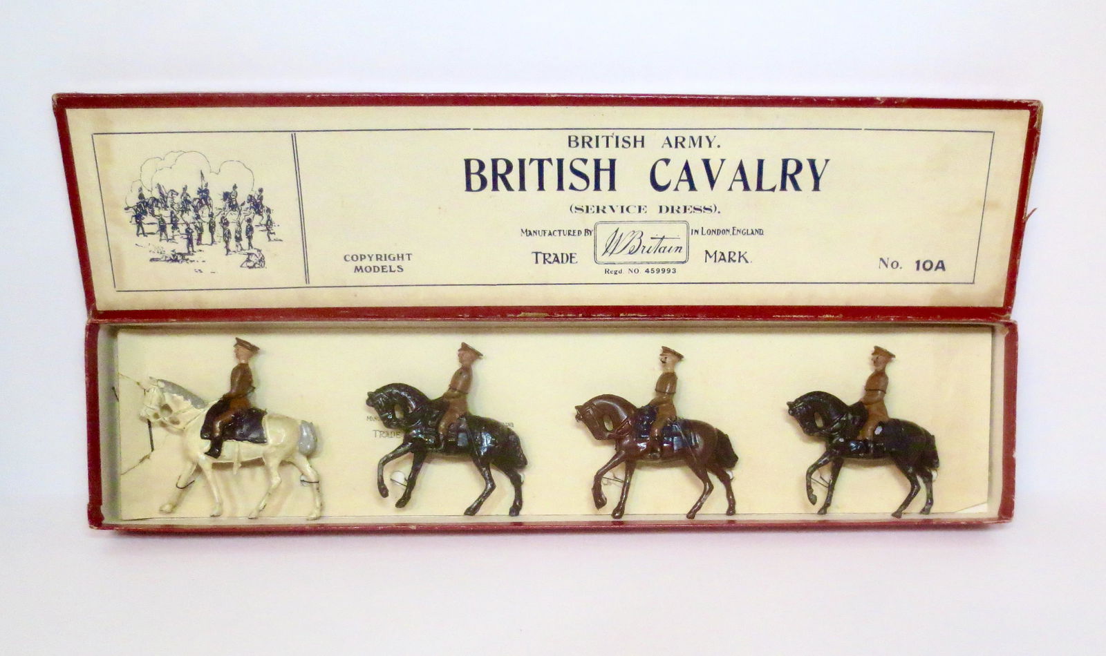 Britains #10A British Cavalry (1 of 1)