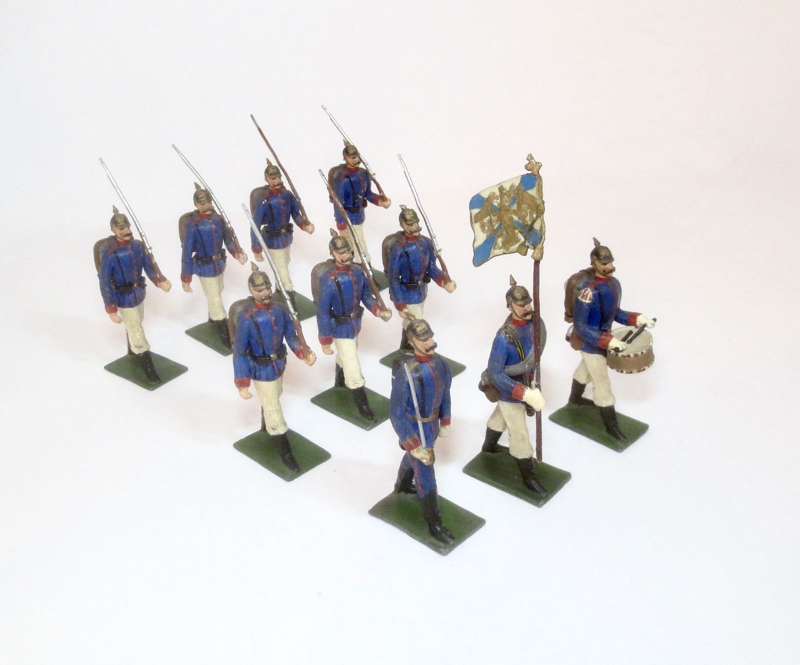 Rare Heyde Large Scale Prussian Infantry Marching (1 of 1)