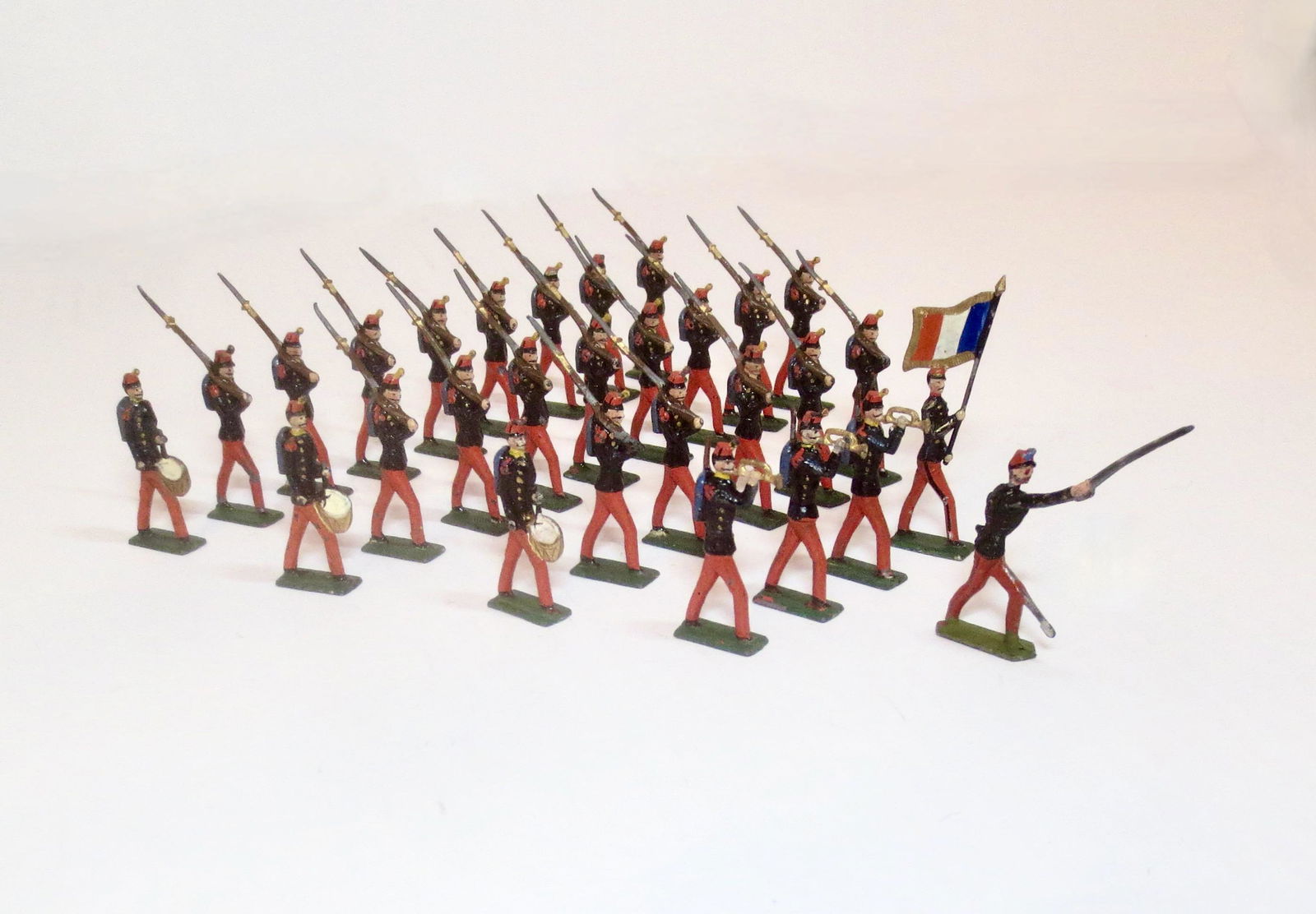 Mignot Pre War Demi Ronde French Infantry (1 of 1)