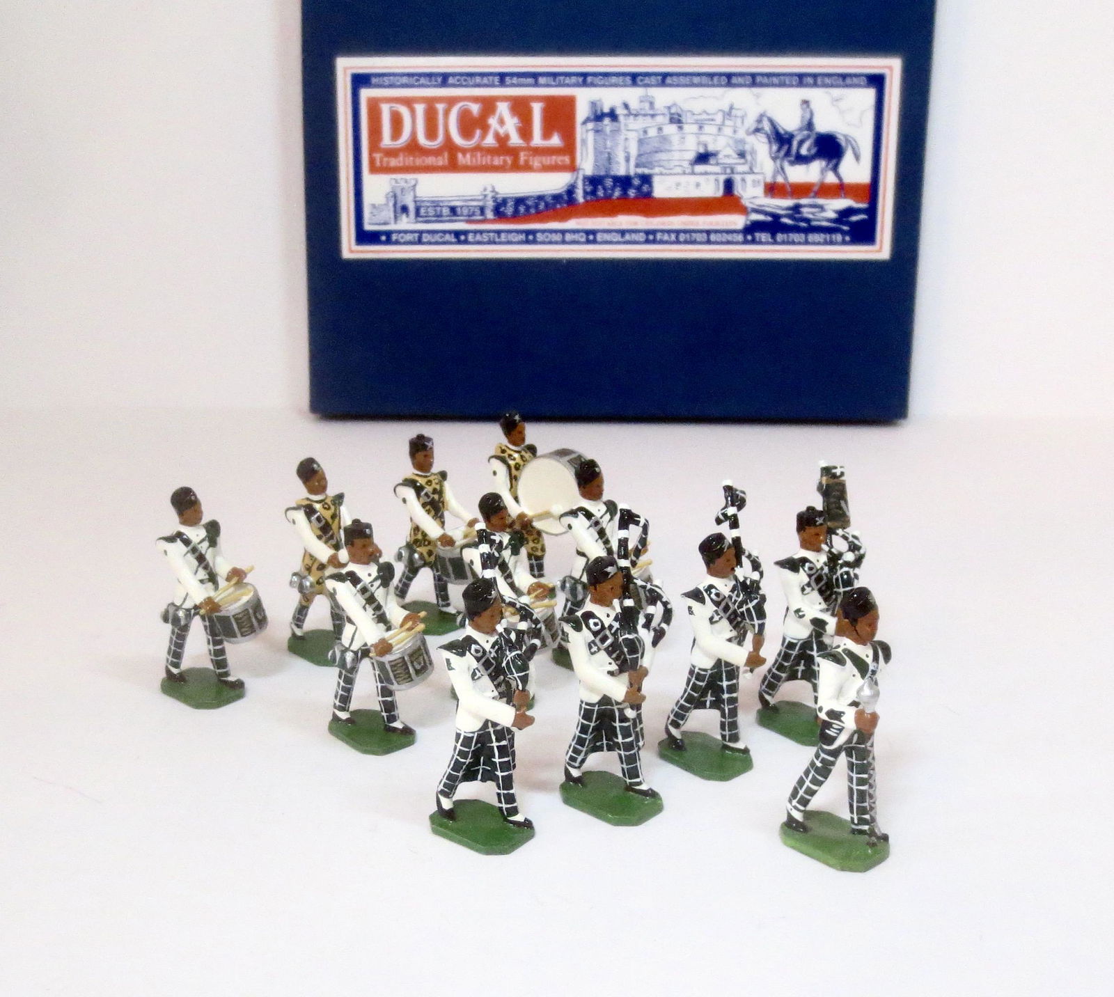 Ducal Gurkha Rifles Pipes & Drums Marching (1 of 1)