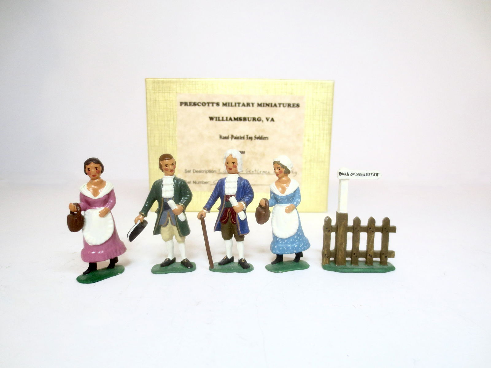 Prescott's Miniatures Colonial Williamsburg (1 of 1)