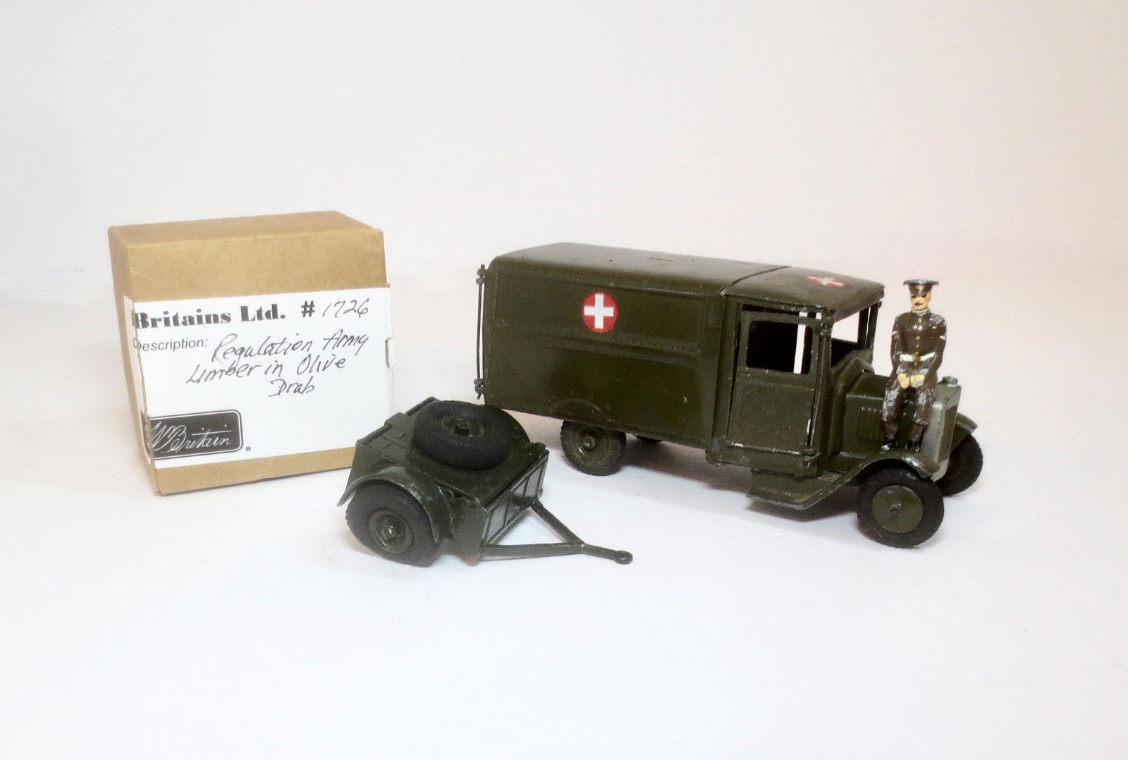 Britains Ambulance and Army Limber (1 of 1)
