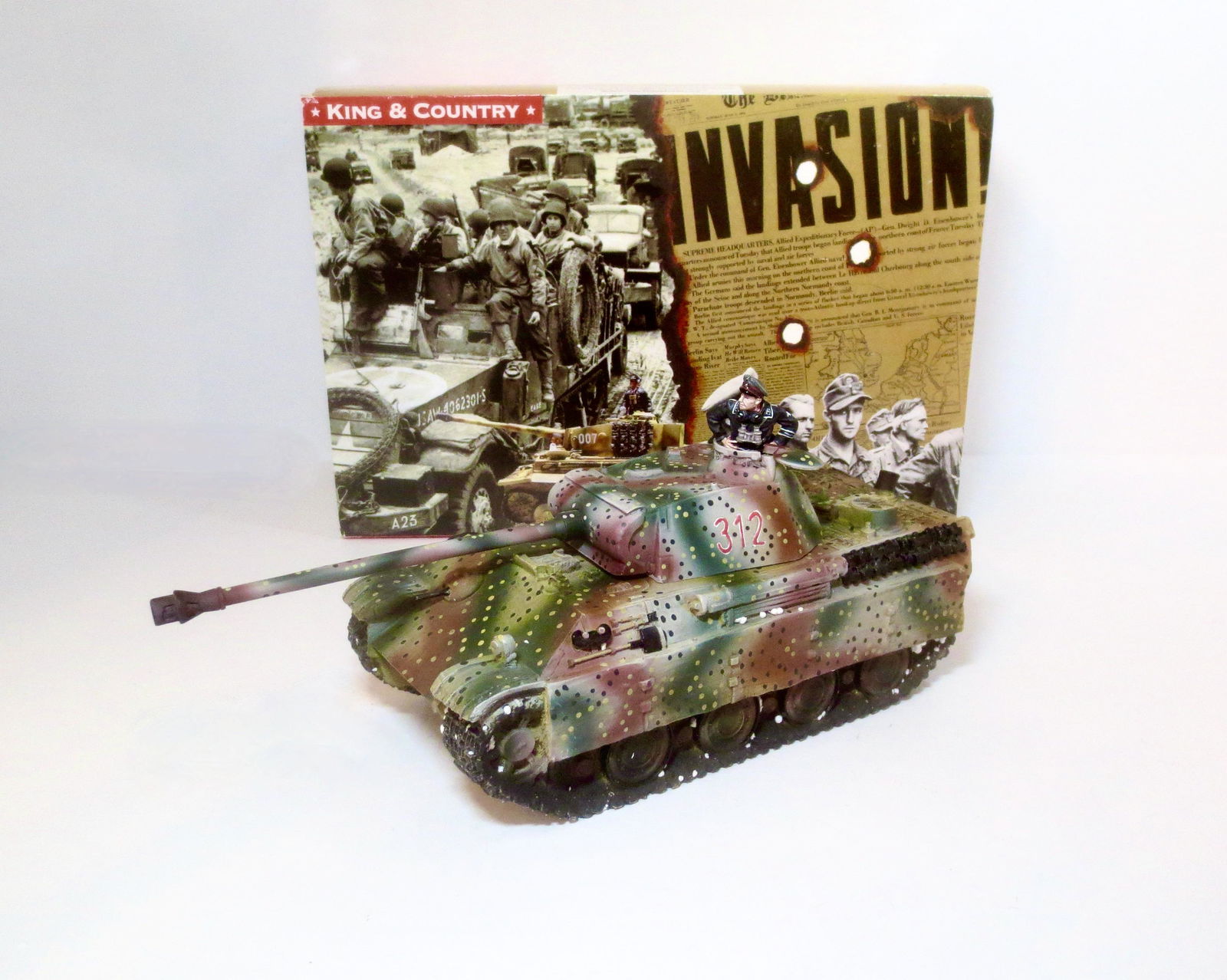 King & Country #AK023 Panzer Tank (1 of 1)