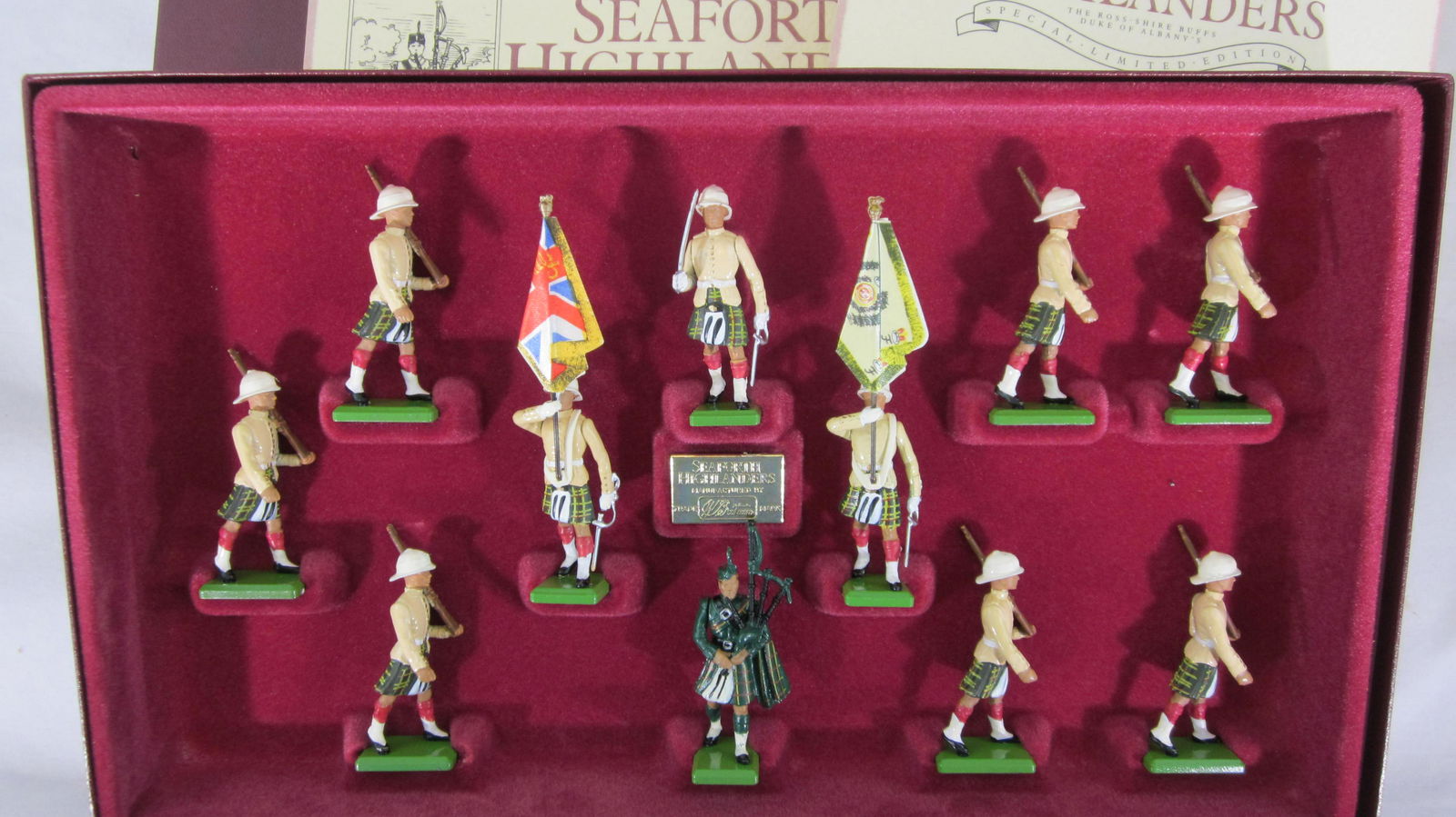 Britains Set #5188 Seaforth Highlanders. (1 of 1)