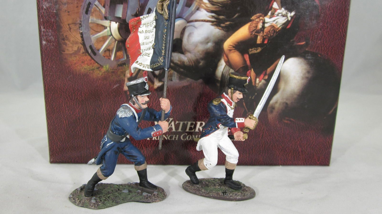 Britains Set #00151 Waterloo French Command. (1 of 1)