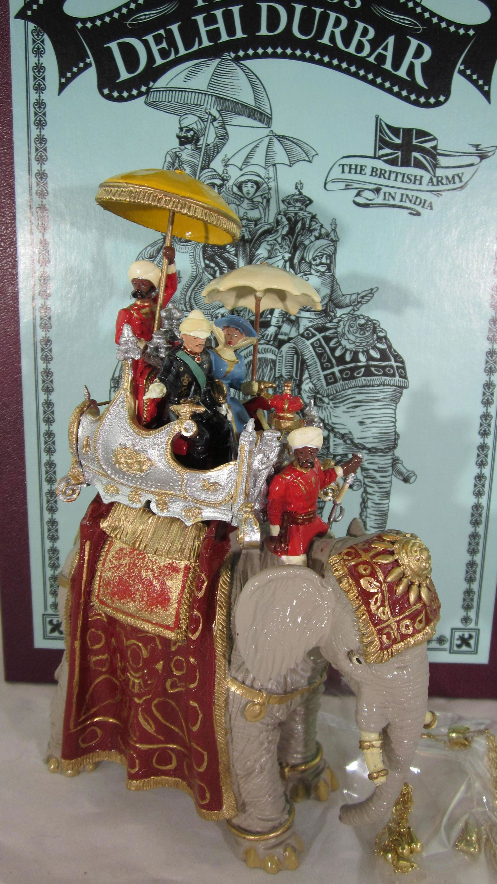 Britains Set #8848 Dehli Durbar State Elephant. (1 of 1)