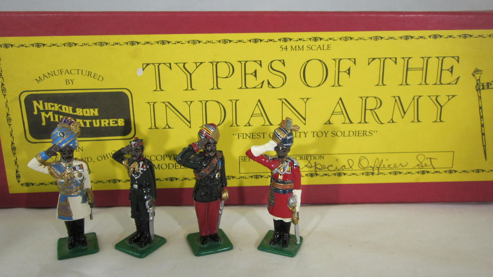 Nickolson Special Indian Officers Set, (1 of 2)