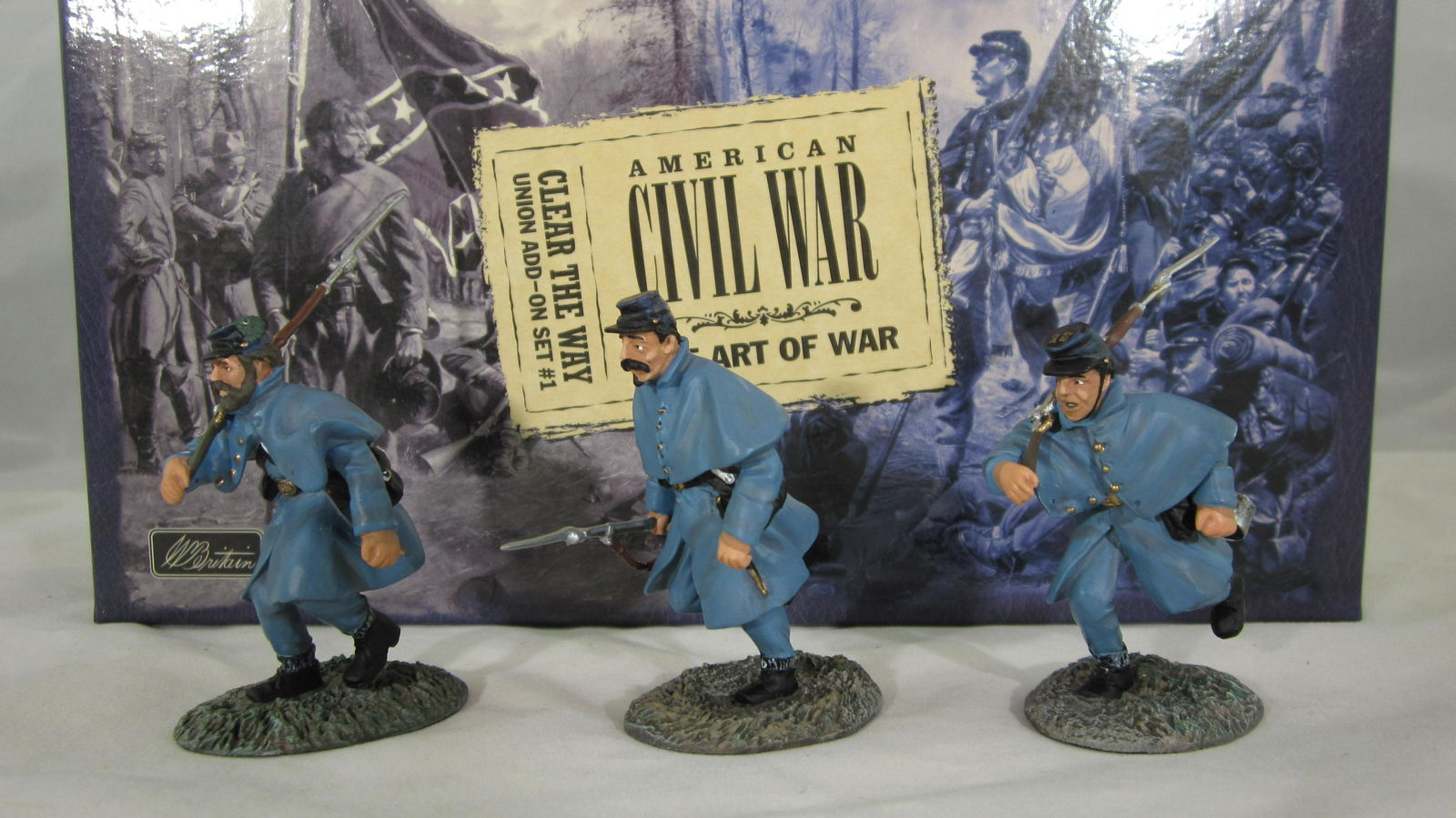Britains Set #17103 Civil War "Clear The Way". (1 of 1)