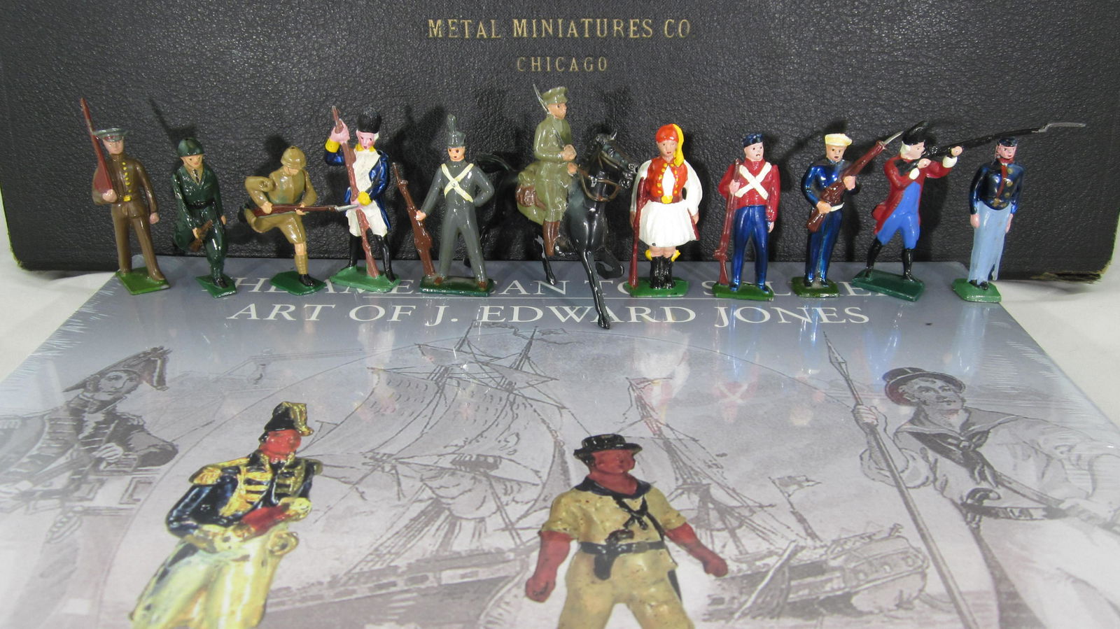 Metal Miniatures Salesman Sample Case. (1 of 9)