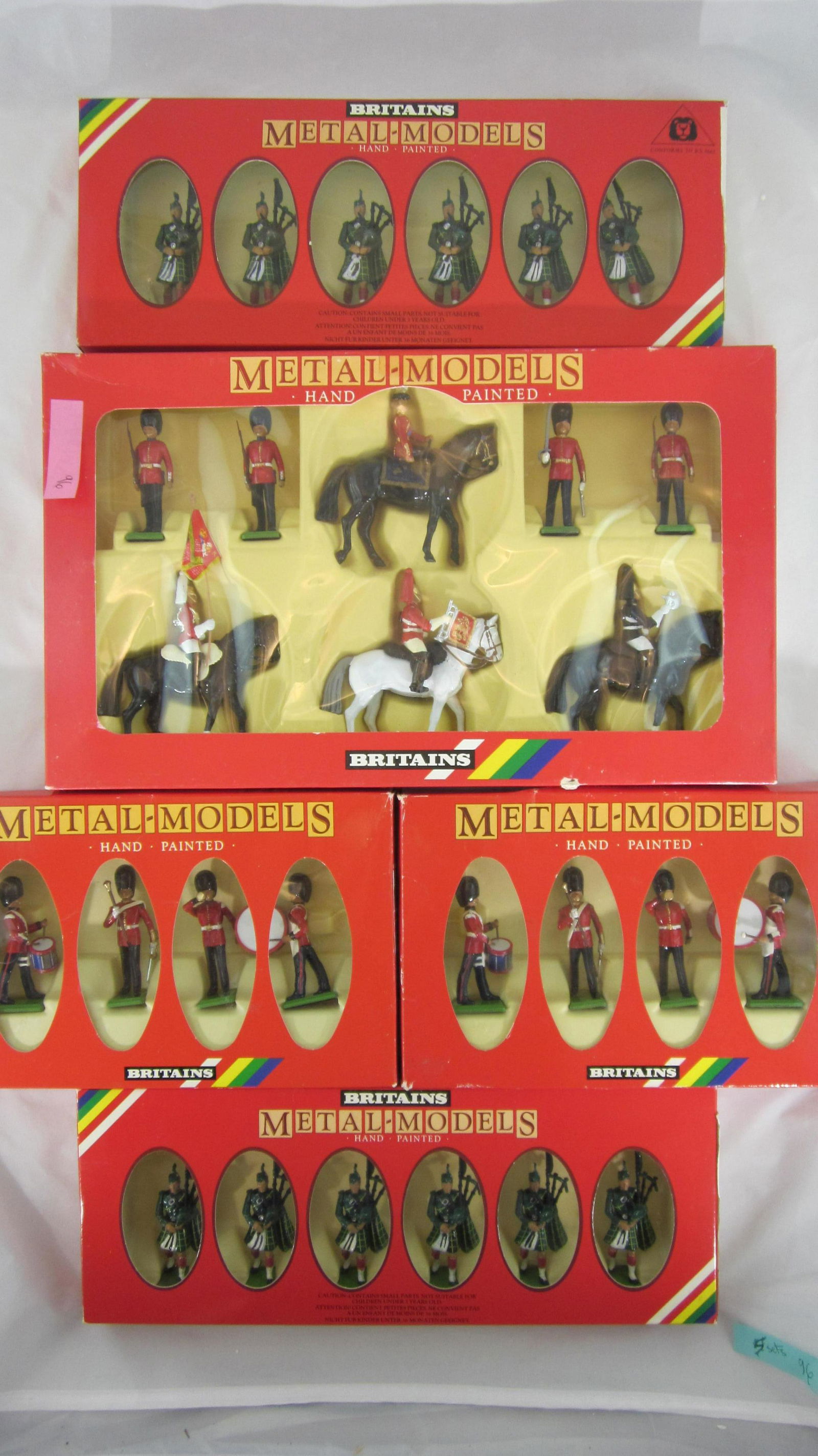 Britains New Metal Models British Assortment. (1 of 1)