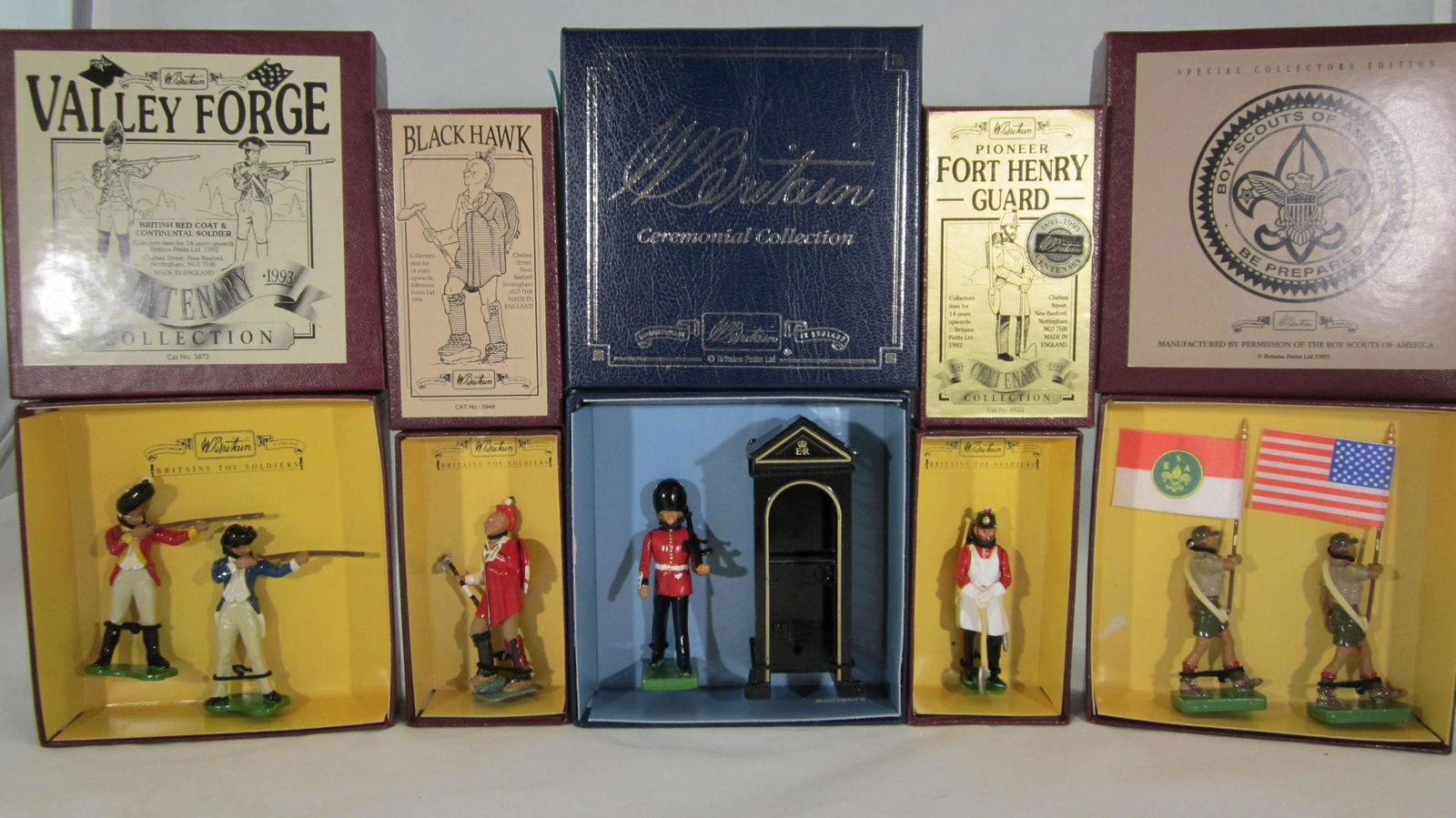 Assorted Britains Collectors Club Boxed Sets. (1 of 1)
