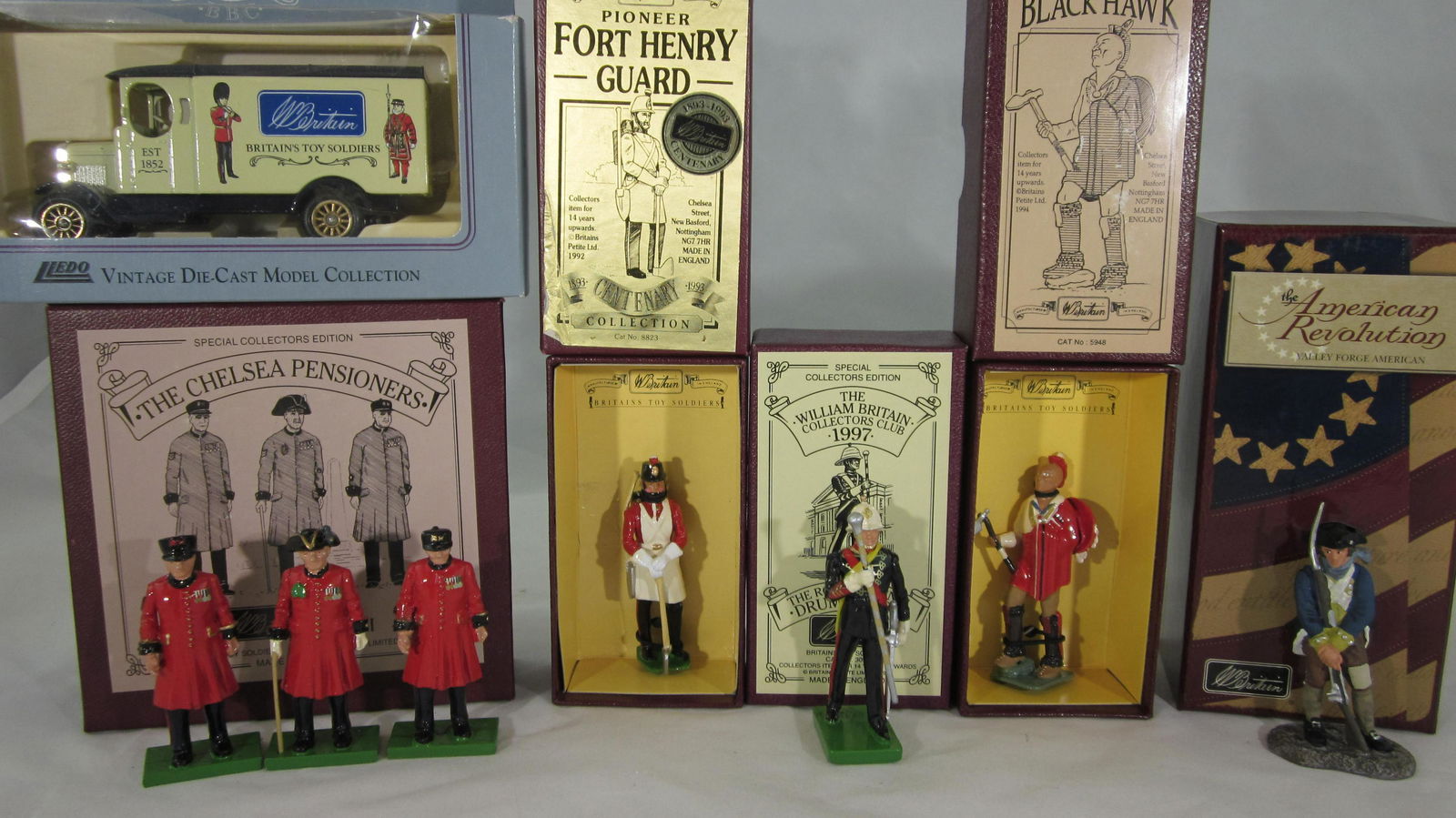 Assorted Britains Collectors Club Boxed Sets. (1 of 1)