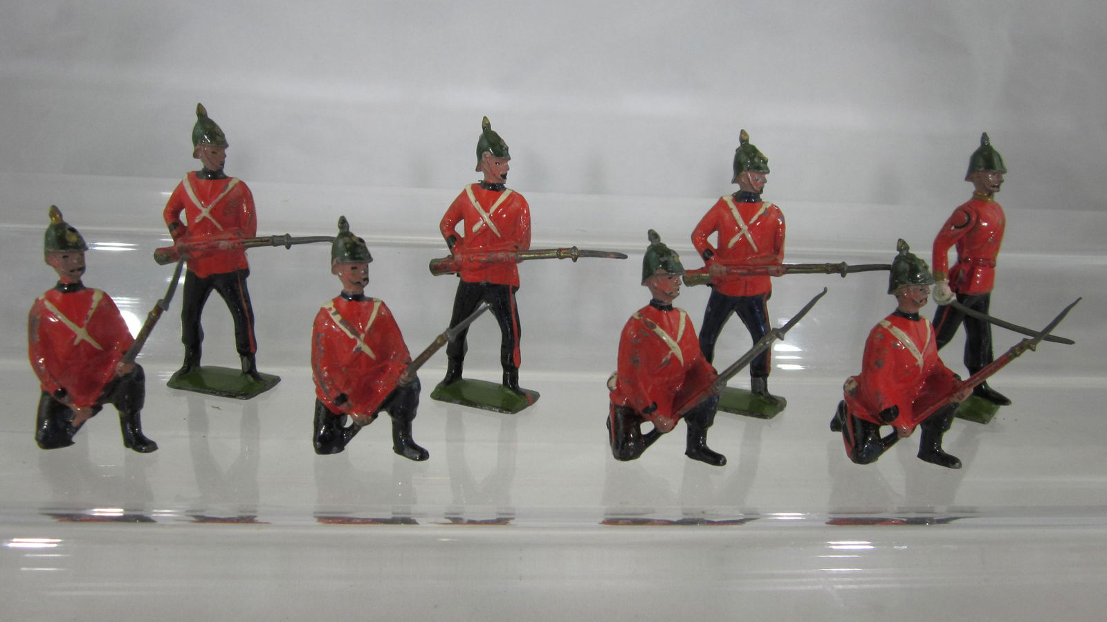 Britains Early Set #17 Somerset Light Infantry. (1 of 1)