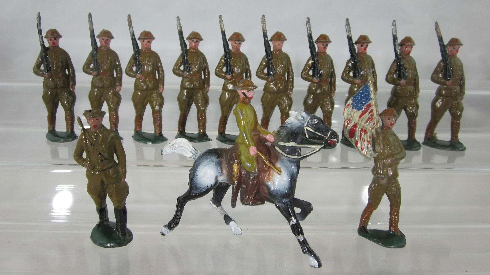 Metal Cast Products WWI American Doughboys. (1 of 1)