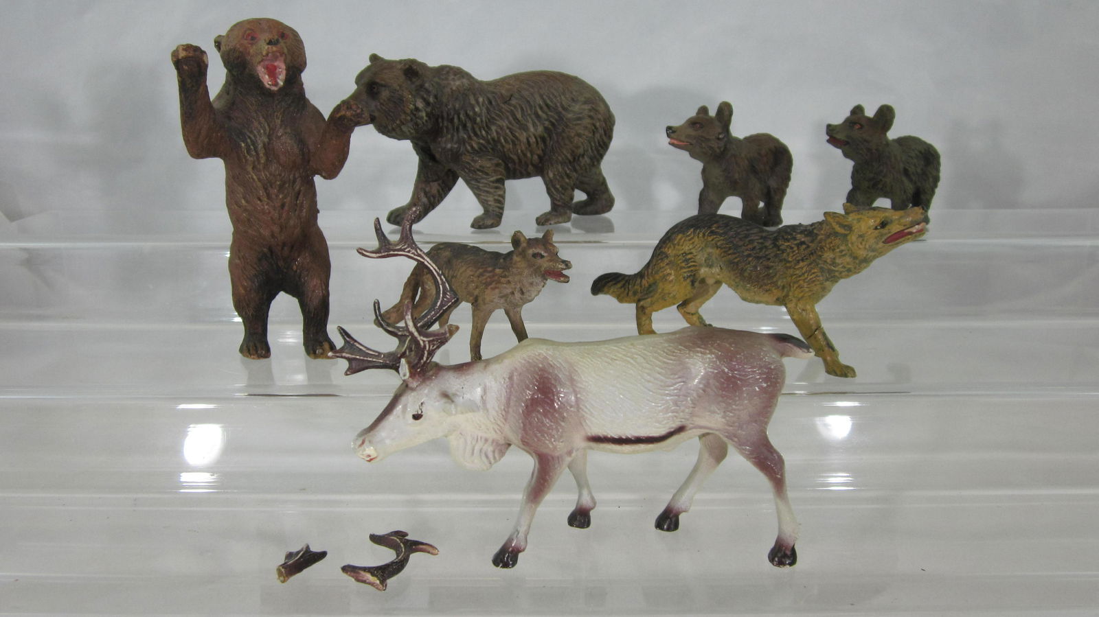 Composition Wolves, Bears And Caribou. (1 of 1)