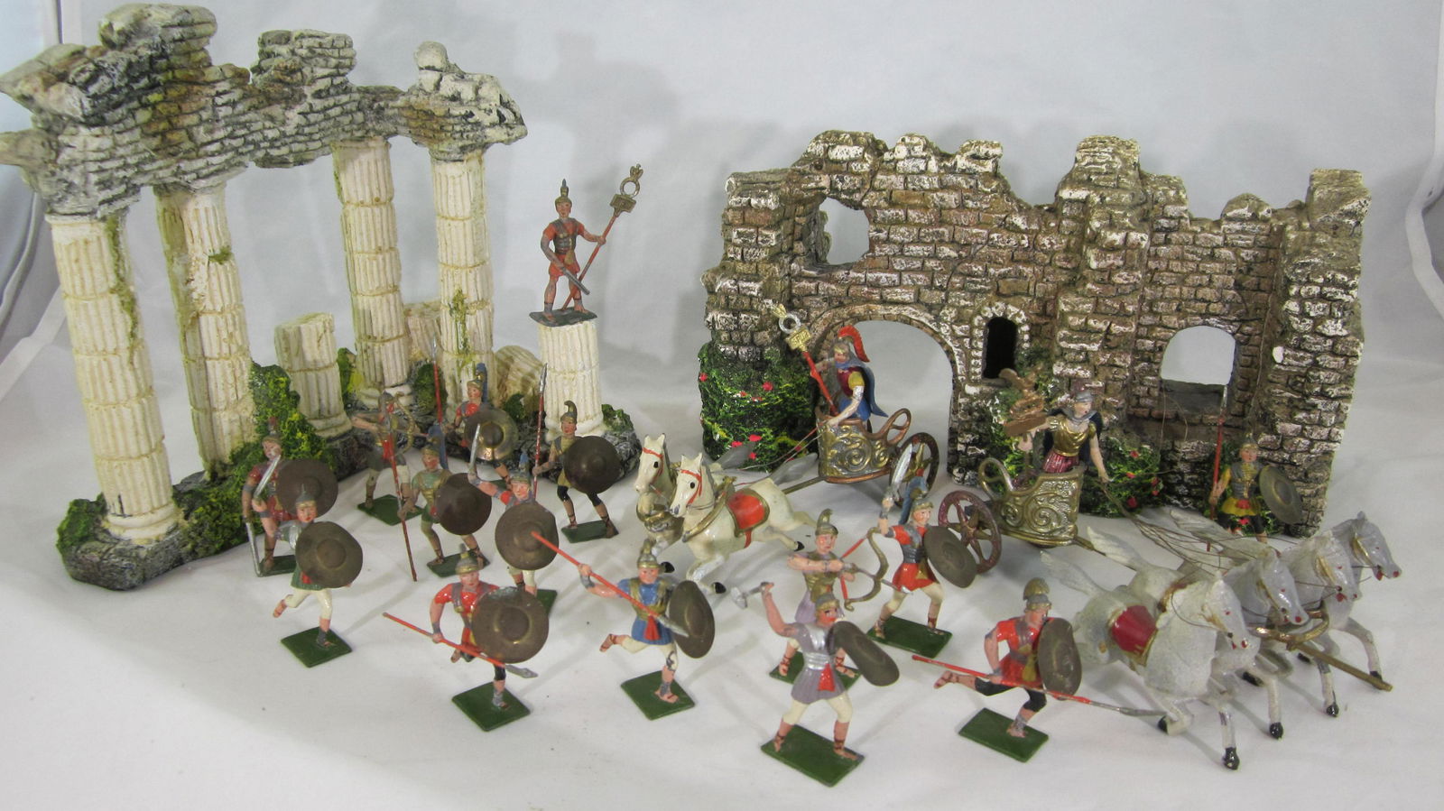 Spenkuch 48mm Romans With 2 Rare Chariots. (1 of 1)